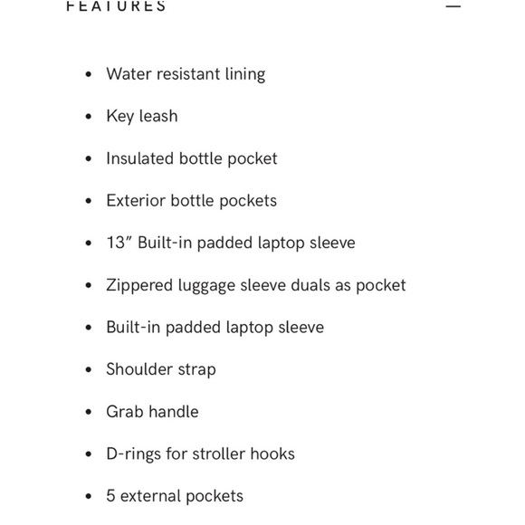 Mina Baie Kinney Backpack Vegan Full in Sand - Picture 9 of 16